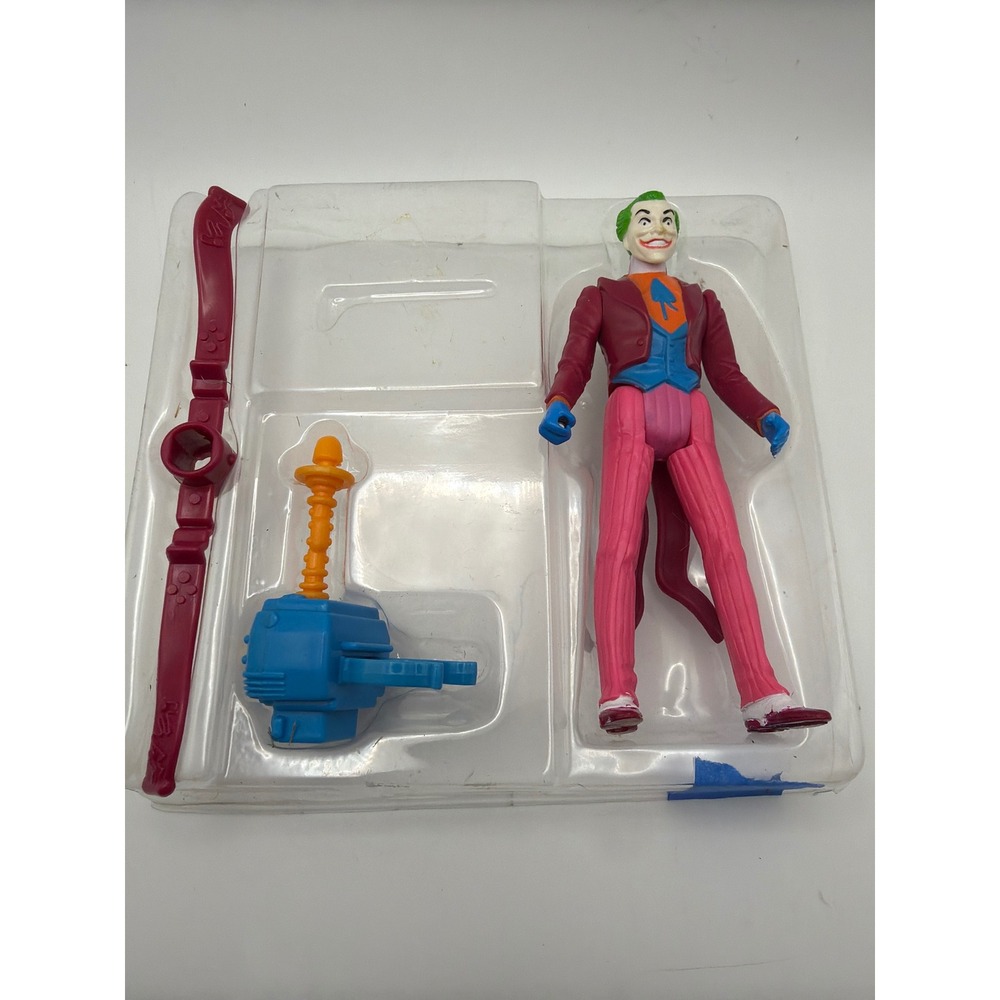 Vintage Kenner Batman Animated Series Joker Action Figure with Helicopter Pack